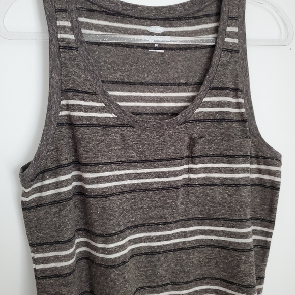 🆕️Boyfriend Linen Blend Tank M - Picture 2 of 4